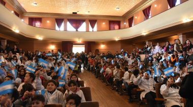 Las escuelas de Ameghino reconstruyen la historia local a 130 años de la ciudad