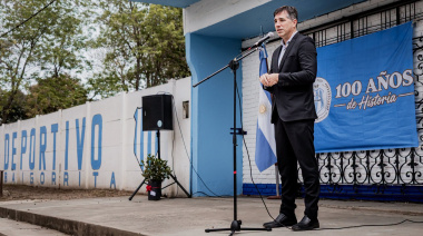 El Club Baigorrita celebró un siglo de historia junto a toda la comunidad