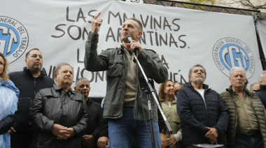 La CGT marchó en “defensa de la industria nacional" con duras críticas al Gobierno
