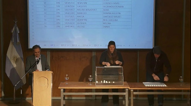 La Secundaria de la UNNOBA realizó el sorteo de ingresantes para el ciclo lectivo 2027