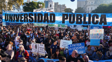 Nueva Marcha Federal Universitaria al Congreso con apoyo de la CGT, las CTA y estatales