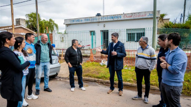 Junín: comenzó la construcción del nuevo destacamento de Bomberos y Policía Ecológica en Capilla de Loreto