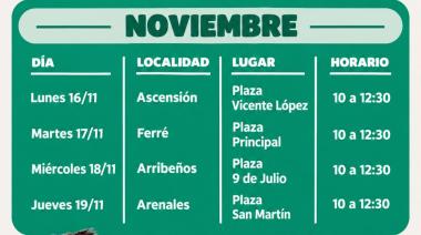 General Arenales continúa con la campaña gratuita de vacunación antirrábica