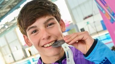 Thiago Garnier le dio a Junín su primera medalla: plata en duatlón