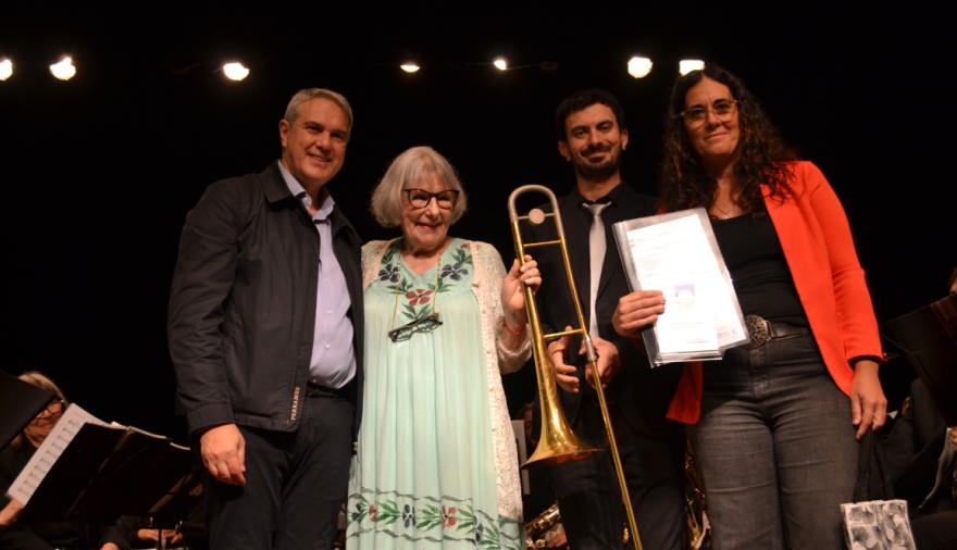 Se celebró un emotivo concierto de fin de año en homenaje al músico Roberto Álvarez