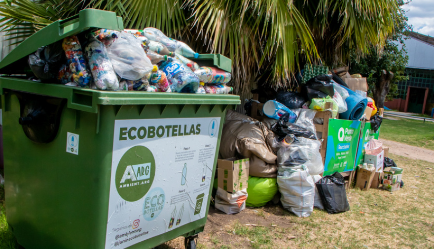 Junín Recicla: nueva campaña integral de reciclado en el Polideportivo Beto Mesa