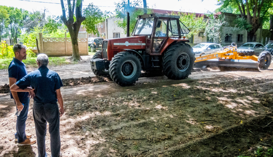 Fiorini anunció que trabajan para dotar a Saforcada de un cuerpo de bomberos voluntarios