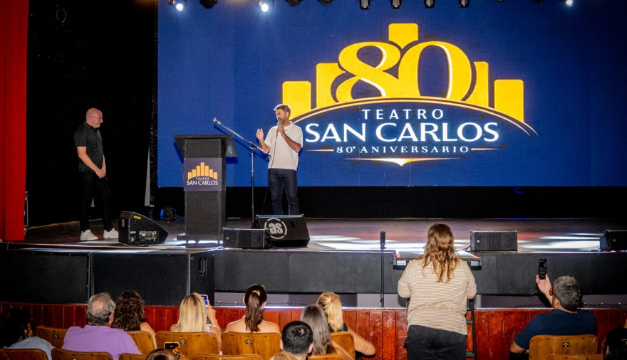 Presentación de la grilla 2026: conocé los artistas que llegan al Teatro San Carlos