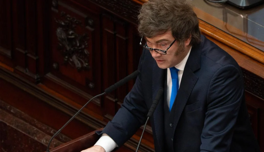 Javier Milei sale a vender el nuevo modelo argentino en Estados Unidos