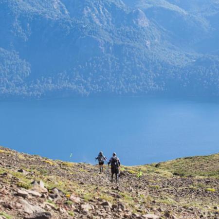 Dos juninenses participaron de una exigente carrera de montaña en la Patagonia