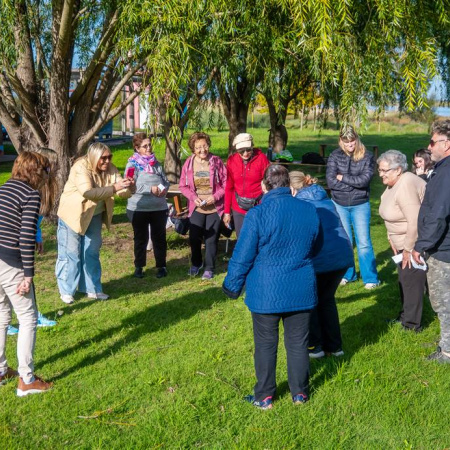Adultos mayores inauguraron las actividades de “Plantando Valores” en la Laguna de Gómez