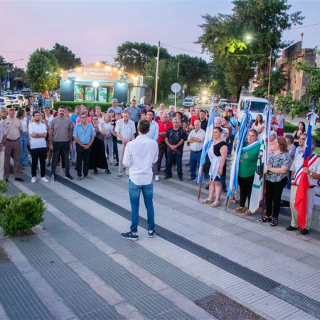 Junín celebró el Día del Fomentista con emotivo homenaje a referentes históricos