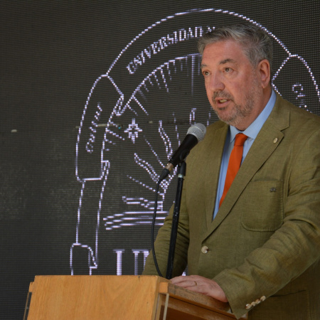 "Quienes estudian en la UNNOBA lo hacen en una institución seria y transparente", expresó Tamarit