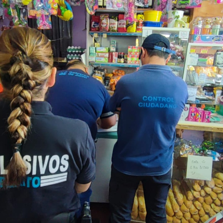 Denuncias al 147: varios operativos de control con secuestro de pirotecnia prohibida