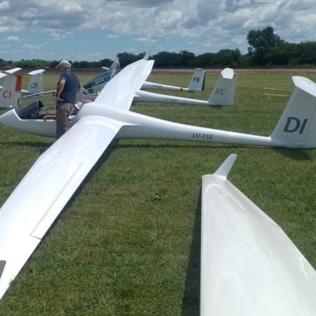 El Club de Planeadores de Junín dice presente en el Nacional Clase Club 2025