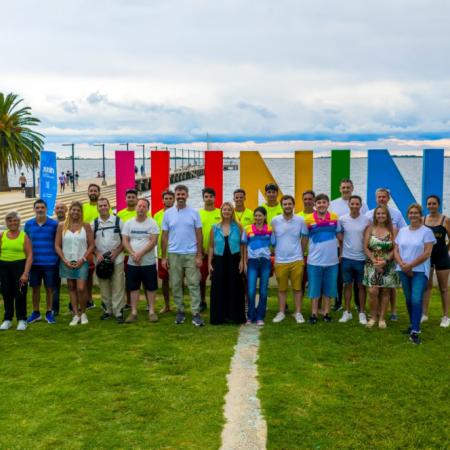 Se inauguró la temporada de verano 2026 en el Parque Natural Laguna de Gómez