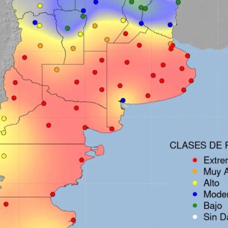 Alerta por riesgo extremo de incendios en la región noroeste bonaerense