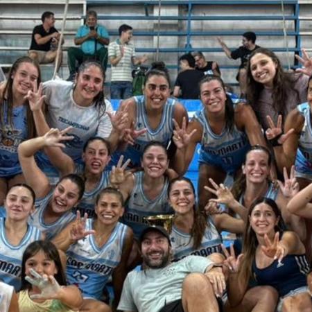 San Martín se consagró tricampeón en la Primera Femenina
