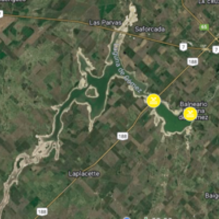 Bajó a nivel amarillo la alerta por presencia de cianobacterias en la Laguna de Gómez