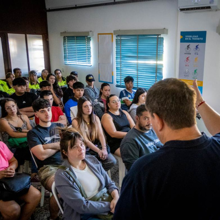 Inspectores de Tránsito de General Viamonte mantuvieron un encuentro con sus pares de Junín