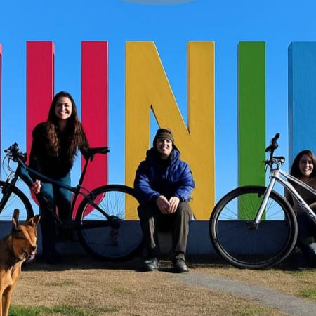Un emprendimiento local propone recorrer Junín y sus lagunas en bicicleta