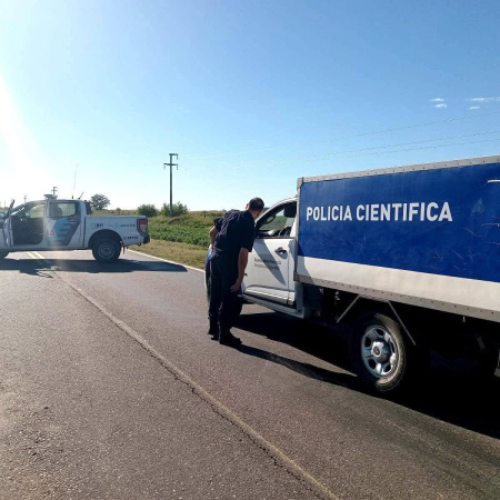 Siniestro fatal en la Ruta Provincial 45: falleció una ciclista tras un choque con un camión