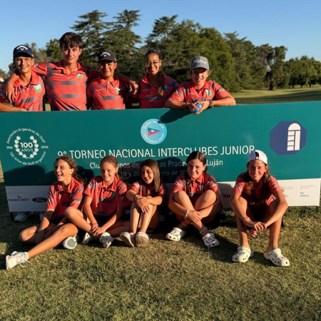 Destacada participación del Junín Golf Club en el Torneo Nacional Junior Interclubes