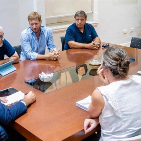 Fiorini recibió a la cúpula de la Sociedad Rural y destacó la articulación en beneficio del sector y la comunidad