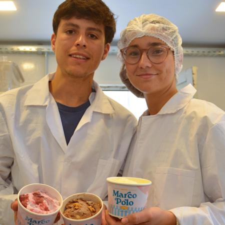 La joven ingeniera en alimentos que creó una empresa de helados artesanales en Junín