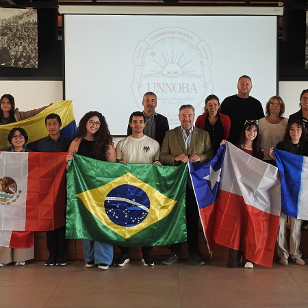 Estudiantes de cinco países llegan a la UNNOBA para cursar un semestre de intercambio