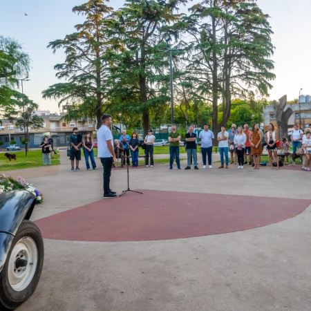 Emotivo acto por los 73 años del fallecimiento de Eusebio Marcilla