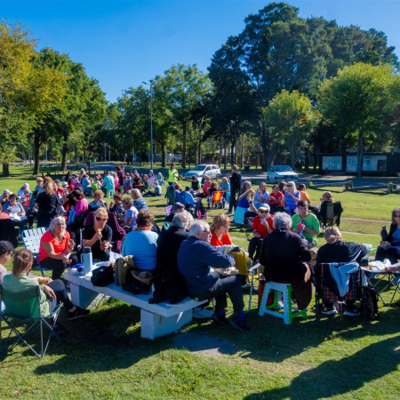 En una jornada de diversión y actividad física, finalizó el ciclo de Plazas en Verano