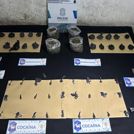 Golpe al narcotráfico en Junín: secuestraron más de 50 envoltorios con cocaína de máxima pureza