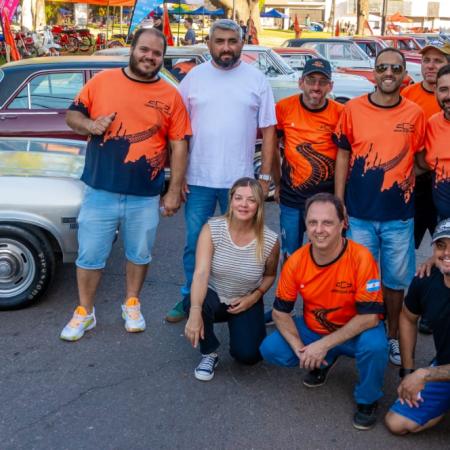 Nueva exposición del Chivo Club Junín en la Plaza Eusebio Marcilla