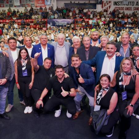 Yópolo acompañó a “Chiqui” Tapia en el lanzamiento del nuevo Torneo del Interior