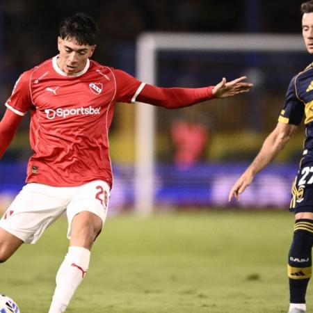 Con un penal polémico, Boca empató con Independiente en La Bombonera