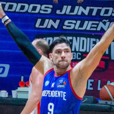 El juninense Cristian Amicucci, el mejor de la Liga Argentina