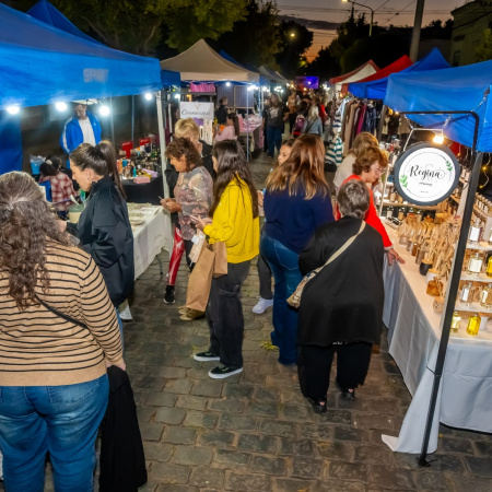 Emprendedores, artistas y vecinos participaron de una multitudinaria feria en El Picaflor
