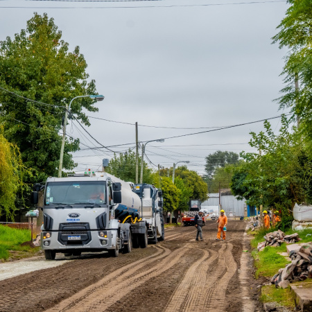 Fiorini destacó la planificación para “avanzar con obras que mejoran la calidad de vida de la gente”