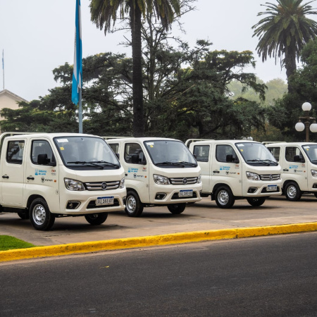 El Municipio incorporó nuevas unidades para fortalecer el parque automotor