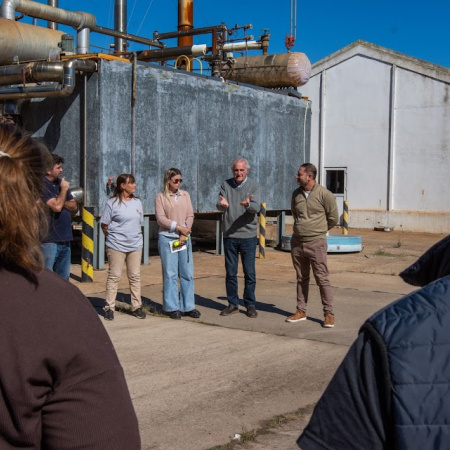 Arenaza: Serenal acompañó a trabajadores que buscan reactivar la ex planta de ARSA