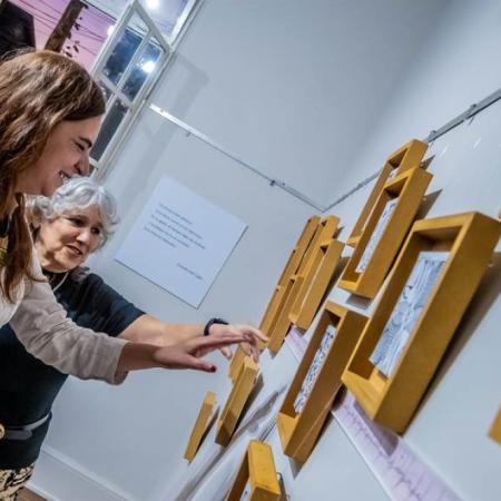 Rosana Guardia presentó la muestra “Ritos en el Tiempo” en el Museo Histórico Municipal