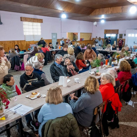 Saforcada fue sede de una jornada de encuentro y recreación para adultos mayores