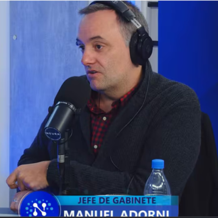 Manuel Adorni: “Esto me pasó porque soy una parte de Milei"