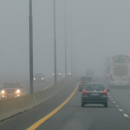 Comenzó la temporada de niebla en la Provincia y piden extremar los cuidados al manejar