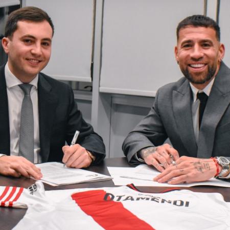 Nicolás Otamendi se sumará a River en julio y enfrentará a Sarmiento en Junín