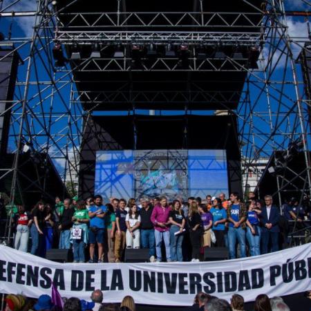Nuevas clases públicas para exigir la implementación de la Ley de Financiamiento Universitario