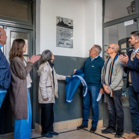 Homenajearon al héroe de Malvinas, Miguel Ángel Soriano