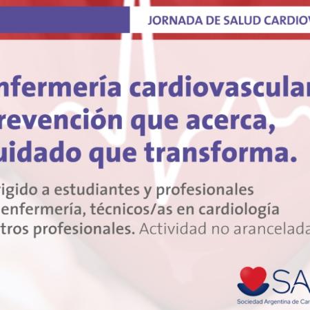 Jornada de enfermería cardiovascular en la UNNOBA