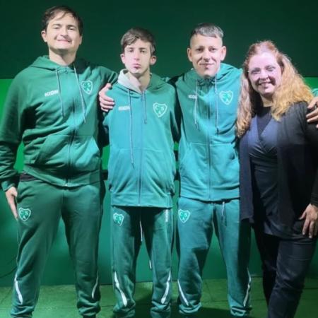 Sarmiento presentó su equipo de fútbol inclusivo para el torneo “AFA Somos Todos”